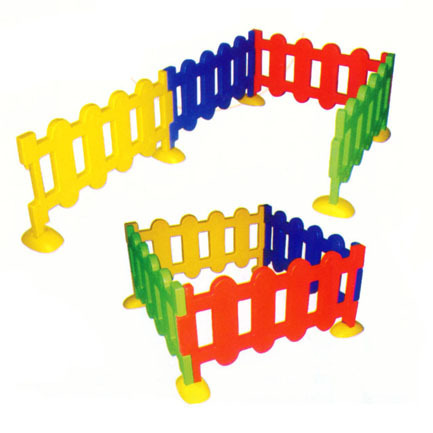 Children's plastic guardrail