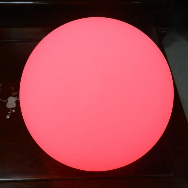 Glowing flower pot with LED