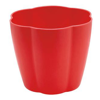 Plastic flower pot